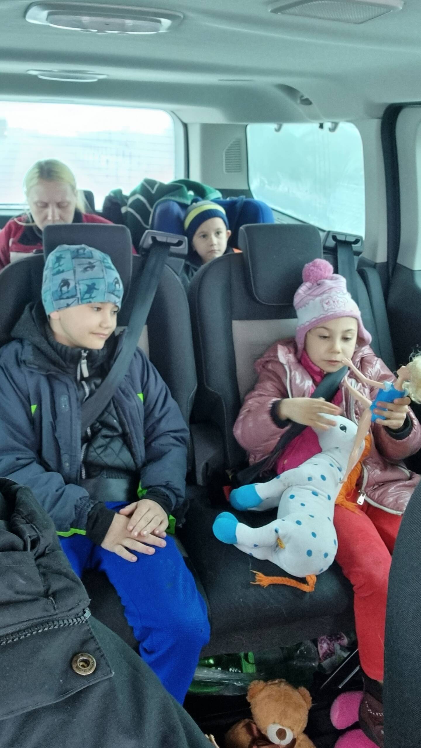 Перевезення біженців з України