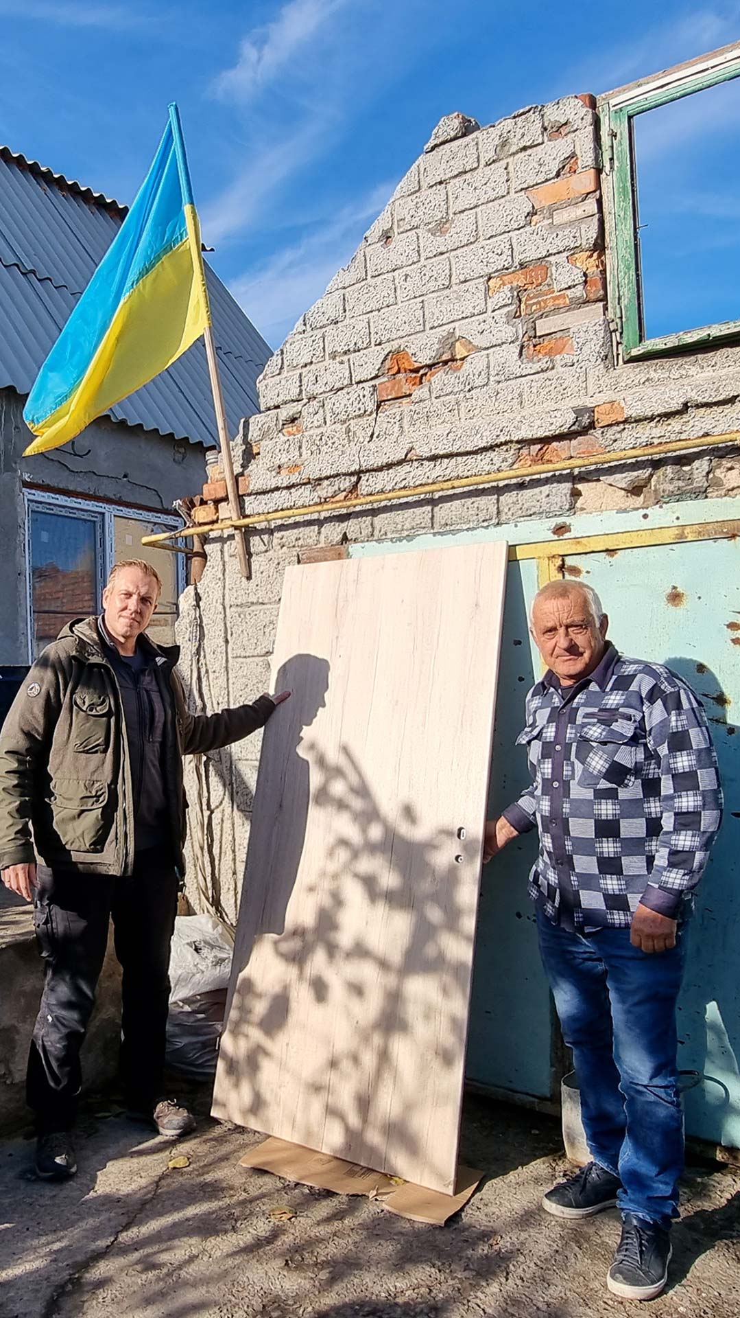 Stromgeneratoren und Baumaterial fuer ukraine spenden