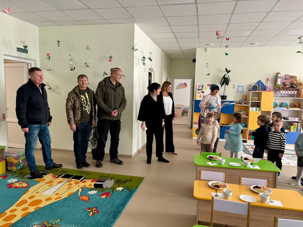 Besuch von Planet Restart e.V. in einer Kindertagesstätte in Odessa